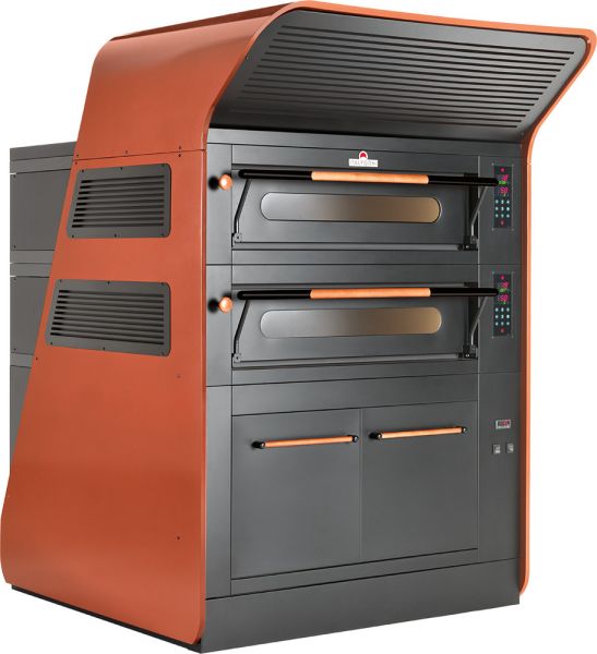 KBS Pizzaofen Valor 9 Design für 2 x 9 Pizzen Ø35 / 4 x 4 Bleche 600x400 mm