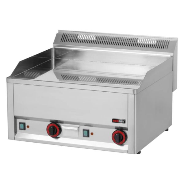 KBS Elektro-Grillplatte 2 Heizzonen Grillfläche glatt hartverchromt Auftischgerät